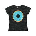 thumbnail image 1 of Inktastic Blue Donut Women's T-Shirt, 1 of 5