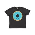 thumbnail image 1 of Inktastic Blue Donut Youth T-Shirt, 1 of 5