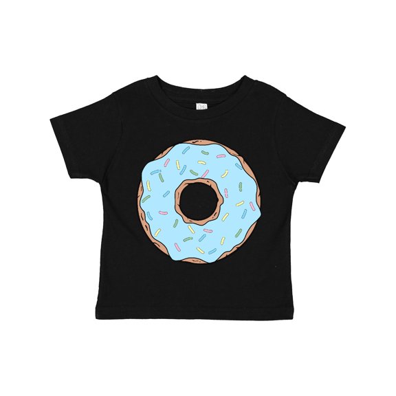 Inktastic Blue Donut with Sprinkles Boys or Girls Toddler T-Shirt