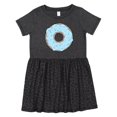 thumbnail image 1 of Inktastic Blue Donut with Sprinkles Girls Toddler Dress, 1 of 5