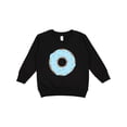 thumbnail image 1 of Inktastic Blue Donut with Sprinkles Toddler Sweatshirt, 1 of 4