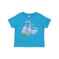 thumbnail image 1 of Inktastic Blue Easter Dragon with Painted Eggs Boys or Girls Baby T-Shirt, 1 of 5