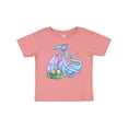 thumbnail image 1 of Inktastic Blue Easter Dragon with Painted Eggs Boys or Girls Baby T-Shirt, 1 of 5