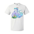 thumbnail image 1 of Inktastic Blue Easter Dragon with Painted Eggs T-Shirt, 1 of 5