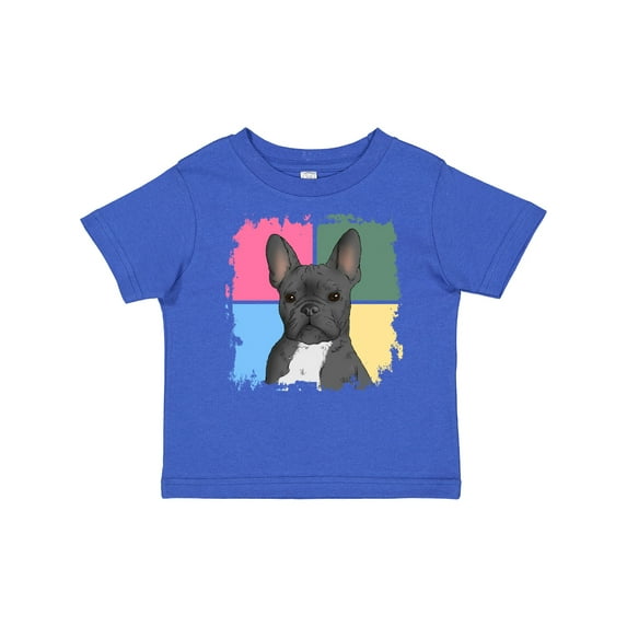 Inktastic Blue French Bull Dog Boys or Girls Baby T-Shirt