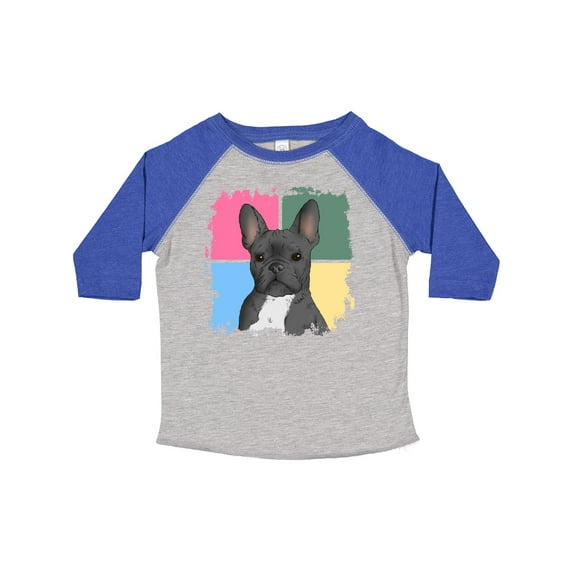 Inktastic Blue French Bull Dog Boys or Girls Toddler T-Shirt