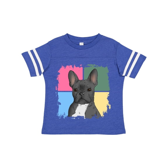 Inktastic Blue French Bull Dog Boys or Girls Toddler T-Shirt
