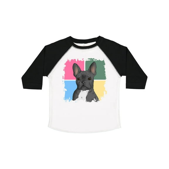 Inktastic Blue French Bull Dog Boys or Girls Toddler T-Shirt