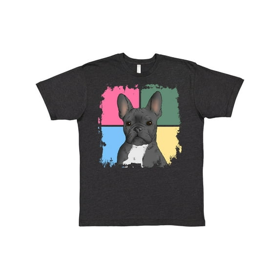 Inktastic Blue French Bull Dog T-Shirt