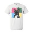 thumbnail image 1 of Inktastic Blue French Bull Dog T-Shirt, 1 of 5