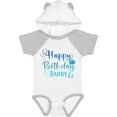 thumbnail image 1 of Inktastic Blue Happy Birthday Daddy Boys or Girls Baby Bodysuit, 1 of 5