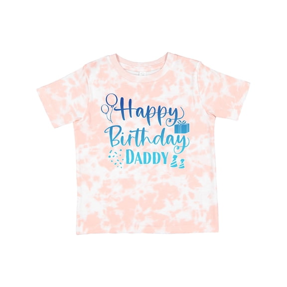 Inktastic Blue Happy Birthday Daddy Boys or Girls Toddler T-Shirt