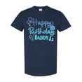 thumbnail image 1 of Inktastic Blue Happy Birthday Daddy T-Shirt, 1 of 5