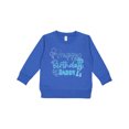 thumbnail image 1 of Inktastic Blue Happy Birthday Daddy Toddler Sweatshirt, 1 of 4