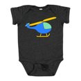 thumbnail image 1 of Inktastic Blue Helicopter Boys or Girls Baby Bodysuit, 1 of 5