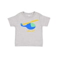thumbnail image 1 of Inktastic Blue Helicopter Boys or Girls Toddler T-Shirt, 1 of 5