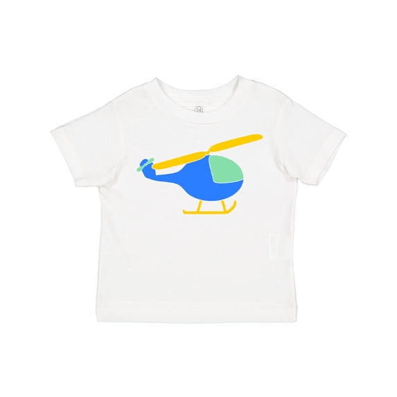 Inktastic Blue Helicopter Boys or Girls Toddler T-Shirt