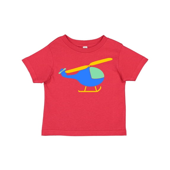 Inktastic Blue Helicopter Boys or Girls Toddler T-Shirt