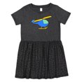 thumbnail image 1 of Inktastic Blue Helicopter Girls Toddler Dress, 1 of 5