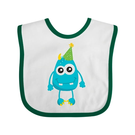 Inktastic Blue Monster Boys or Girls Baby Bib