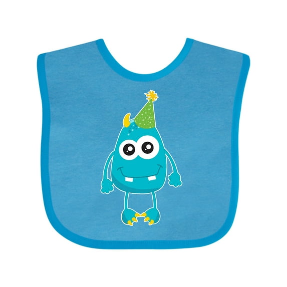 Inktastic Blue Monster Boys or Girls Baby Bib