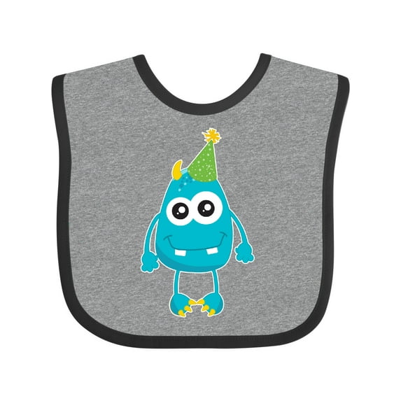 Inktastic Blue Monster Boys or Girls Baby Bib