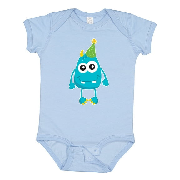 Inktastic Blue Monster Boys or Girls Baby Bodysuit