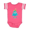 thumbnail image 1 of Inktastic Blue Monster Boys or Girls Baby Bodysuit, 1 of 5