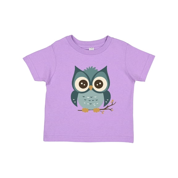 Inktastic Blue Owl on Tree Branch Boys or Girls Toddler T-Shirt