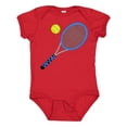 thumbnail image 1 of Inktastic Blue Tennis Racket and Ball Boys or Girls Baby Bodysuit, 1 of 5