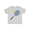 thumbnail image 1 of Inktastic Blue Tennis Racket and Ball Boys or Girls Toddler T-Shirt, 1 of 5