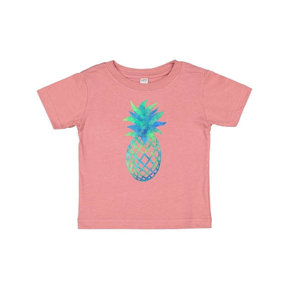 Inktastic Blue and Green Pineapple Boys or Girls Baby T-Shirt