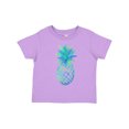 thumbnail image 1 of Inktastic Blue and Green Pineapple Boys or Girls Toddler T-Shirt, 1 of 5