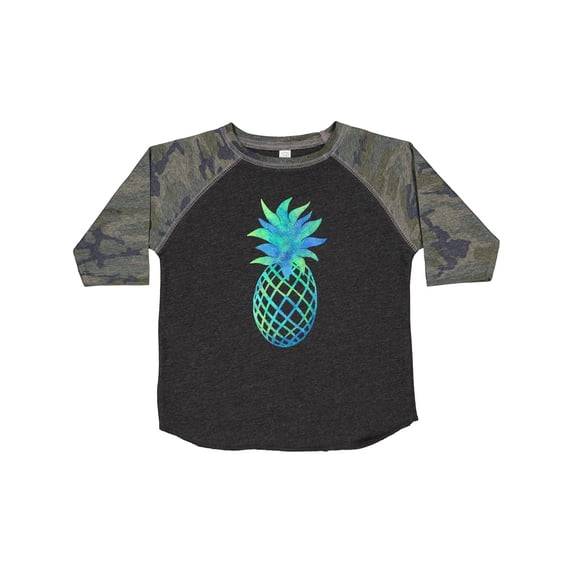 Inktastic Blue and Green Pineapple Boys or Girls Toddler T-Shirt