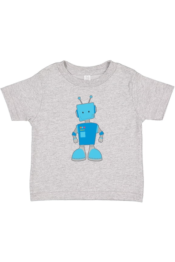 Blue robot Boys or Girls Baby T-Shirt