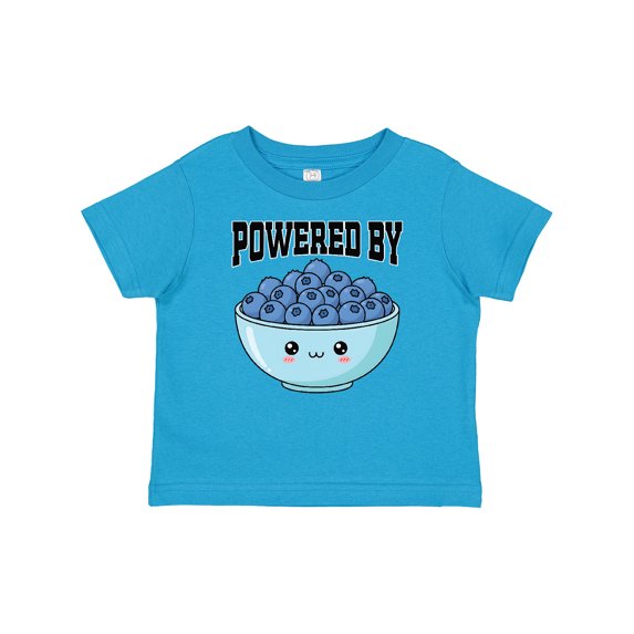 Inktastic Blueberries Cute Powered by Boys or Girls Baby T-Shirt