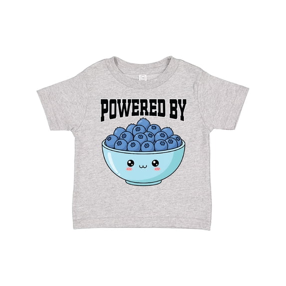 Inktastic Blueberries Cute Powered by Boys or Girls Toddler T-Shirt