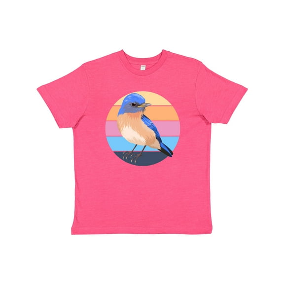 Inktastic Bluebird Bird Lover Birdwatcher Youth T-Shirt