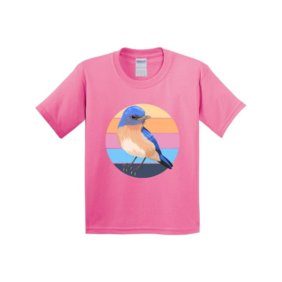 Inktastic Bluebird Bird Lover Birdwatcher Youth T-Shirt