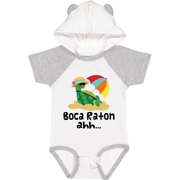 Inktastic Boca Raton Florida Girls Baby Bodysuit