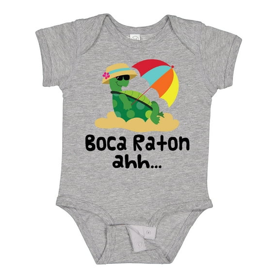 Inktastic Boca Raton Florida Girls Baby Bodysuit