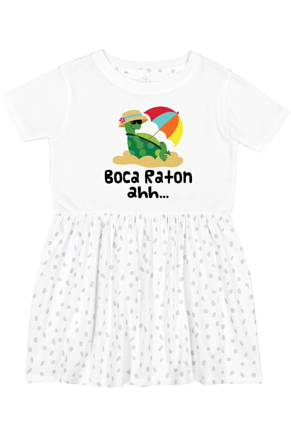 Boca Raton Florida Girls Toddler Dress