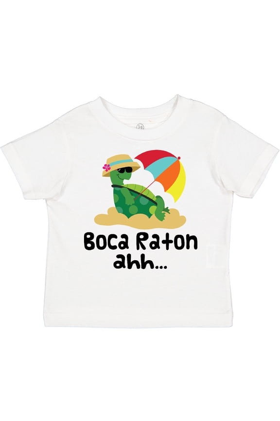 Boca Raton Florida Girls Toddler T-Shirt