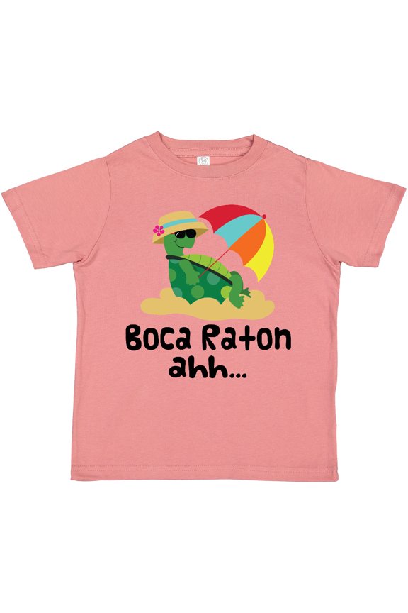 Boca Raton Florida Girls Toddler T-Shirt