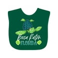 thumbnail image 1 of Inktastic Boca Raton, Florida Happy Sea Turtle Boys or Girls Baby Bib, 1 of 4