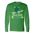 thumbnail image 1 of Inktastic Boca Raton, Florida Happy Sea Turtle Long Sleeve T-Shirt, 1 of 5
