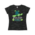 thumbnail image 1 of Inktastic Boca Raton, Florida Happy Sea Turtle Women's T-Shirt, 1 of 5