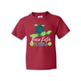 thumbnail image 1 of Inktastic Boca Raton, Florida Happy Sea Turtle Youth T-Shirt, 1 of 5