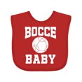 thumbnail image 1 of Inktastic Bocce Baby Boys or Girls Baby Bib, 1 of 4