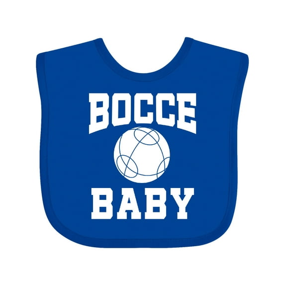 Inktastic Bocce Baby Boys or Girls Baby Bib